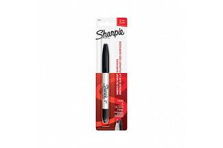 SHARPIE MARKER TWINTIP BLK BX6