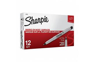 SH PERM MARKER UFP BLK NP BX12