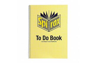 SPIRAX TO DO BOOK A4 140PG PK5