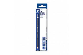 STAEDTLER PERM PENCIL BLK BX12