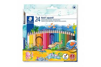 STAEDTLER AQUAR COL PENC BX24