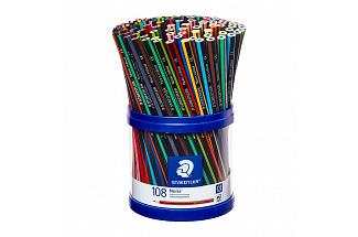 STAEDTLER HEX COL PENC CUP108