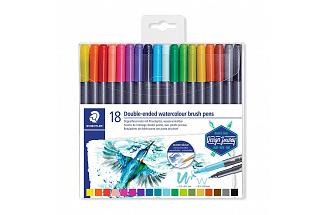 MARSGR DUO WATERCOL BRUSH BX18