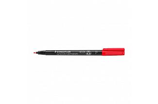 STAED PERM MARKER FIN RED BX10