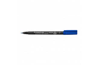 STAED PERM MARKER FIN BLU BX10