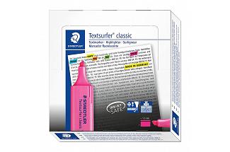 STAED HLTR TEXTSURF PNK WLT10