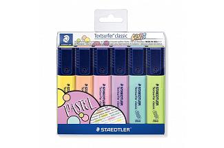 STAED HLTR TEXTSURF PASTL WLT6