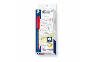 STAED BALLPOINT430 MD RED BX10